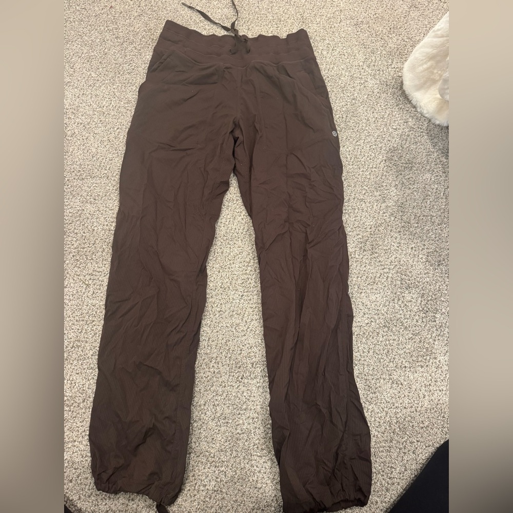 lululemon athletica Women's Dark Brown Dance Studio Pants